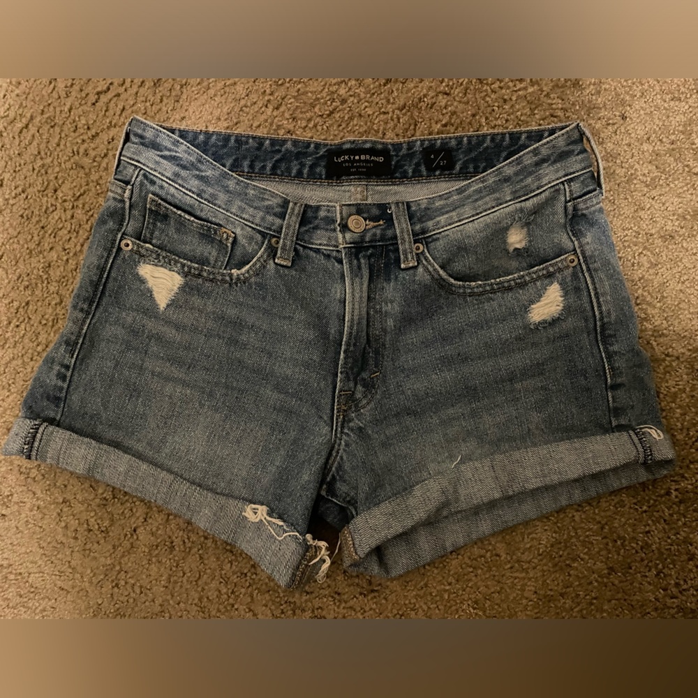 Lucky Brand Distressed Shorts Size 4/27